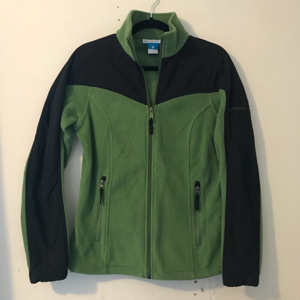 Green Columbia fleece medium